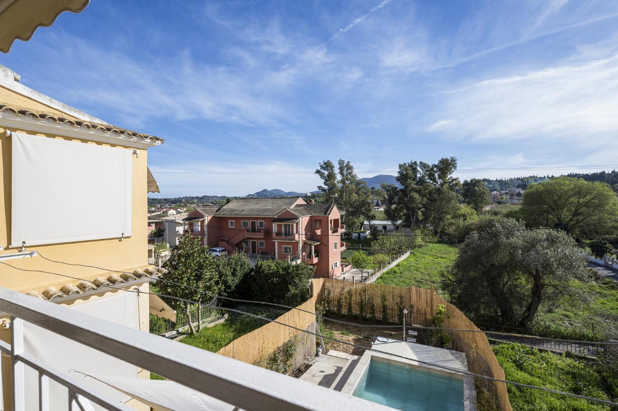 Villa Nina With Private Plunge Pool, 5Km To Corfu Town Extérieur photo